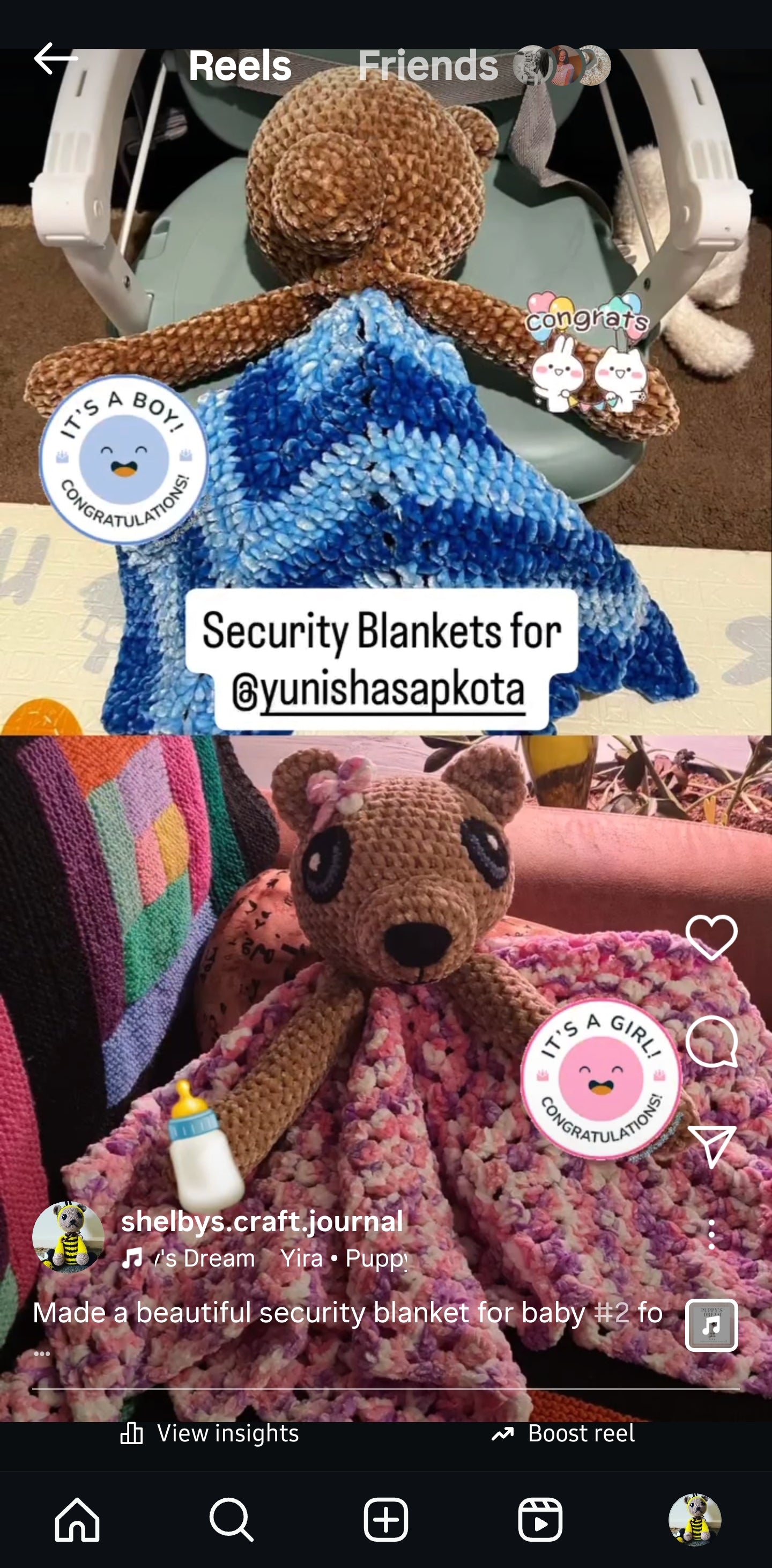 Security Blanket - Bear